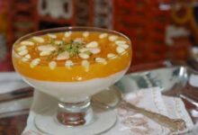 طريقة سهلة لعمل المهلبية بالبرتقال