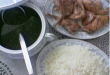 الملوخية بالأرانب