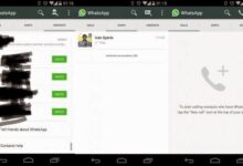 خدمة الإتصال الصوتي في تطبيق واتس اب برنامج واتس اب الإتصال