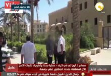 صور من مكان الحادث في محاولة إغتيال علي جمعة اليوم