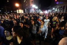 صور من مظاهرات نيويورك وبعض الولايات